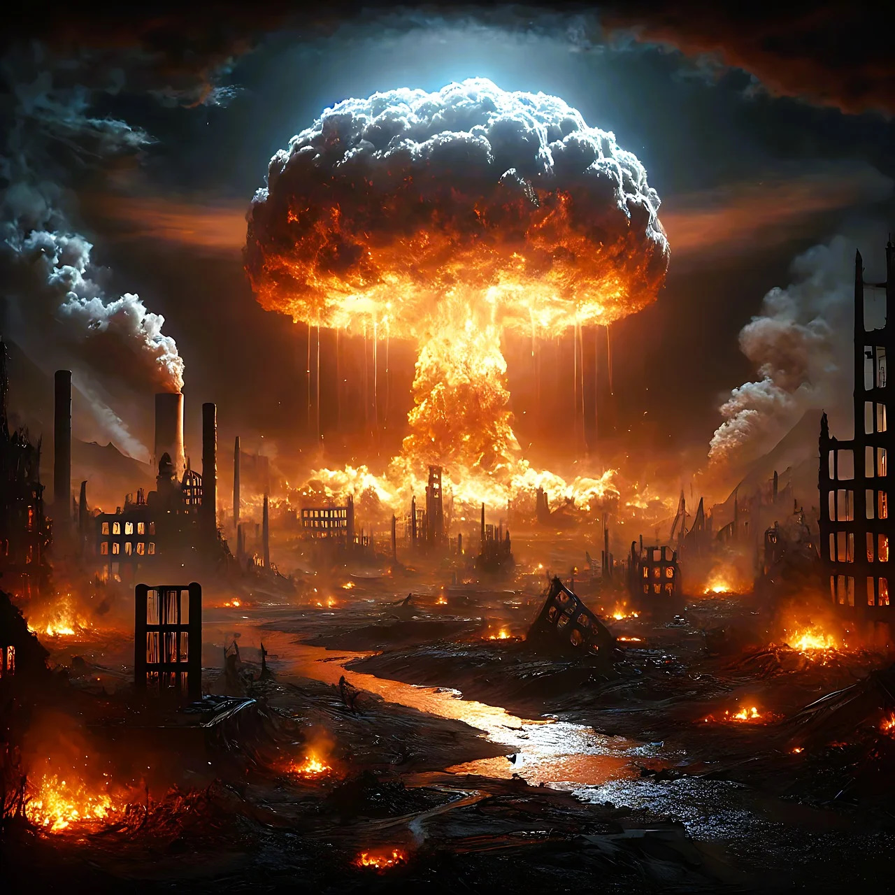 Atomexplosion KI-genertiert (pixabay)